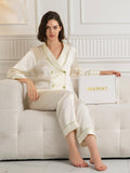 SilkSilky-FI Womens Pajamas Beige 006