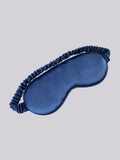 SilkSilky-FI 19Momme Eye Mask Tummansininen 003