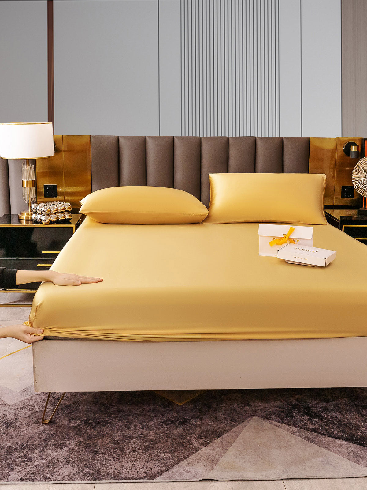 [Samppanja] SilkSilky-FI 22Momme Bedding Set 006