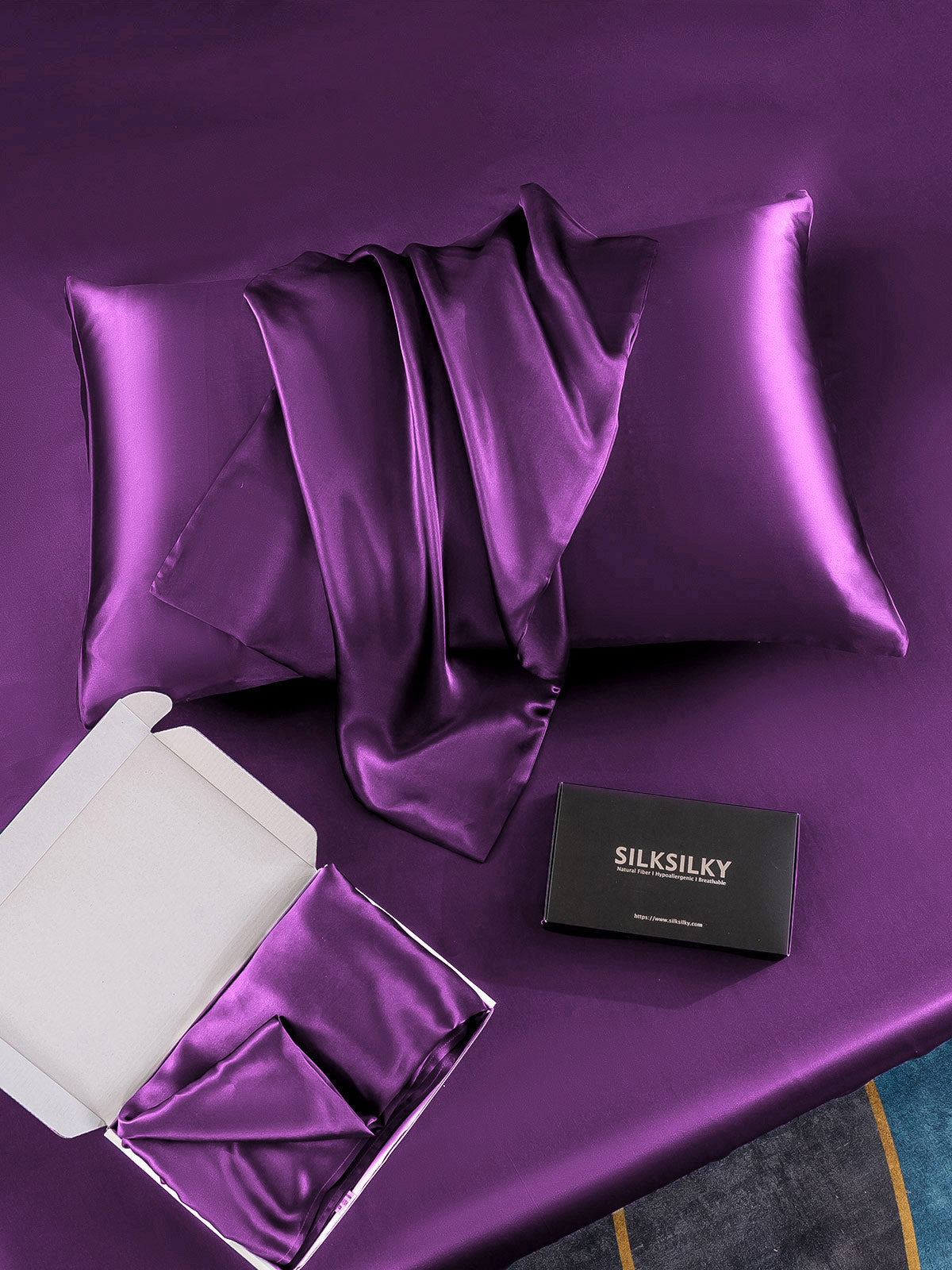 [Violetti] SilkSilky-FI 19Momme Pillowcase 006