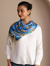 [Sininen Kala] SilkSilky-FI Scarf 002