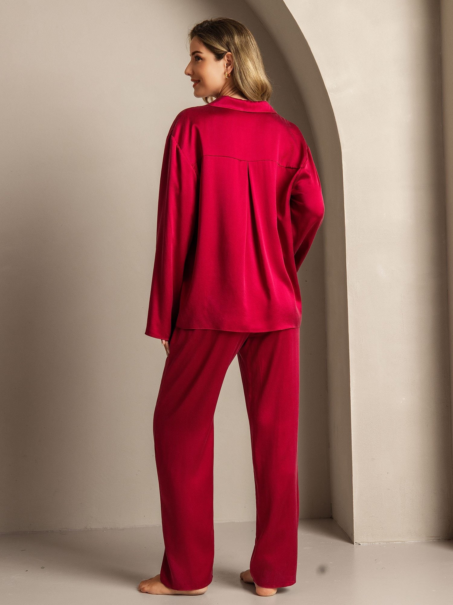[Viini] SilkSilky-FI 19Momme Womens Pajamas 002
