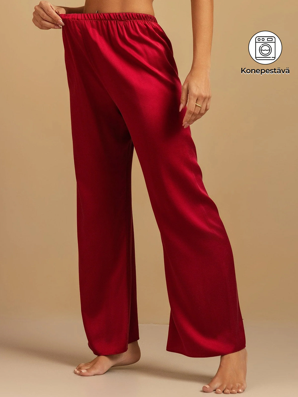 [Viini] SilkSilky-FI 19Momme Womens Sleep Bottoms 001