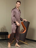 SilkSilky-FI Mens Pajamas Kahvi 005