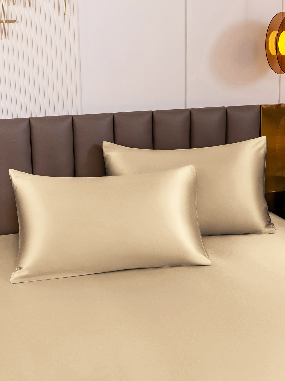 [Beige] SilkSilky-FI 22Momme Pillowcase 002