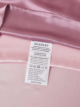 [VaaleanMauve+VaaleaPinkki] SilkSilky-FI 22Momme Vuodevaatteet Setti 004