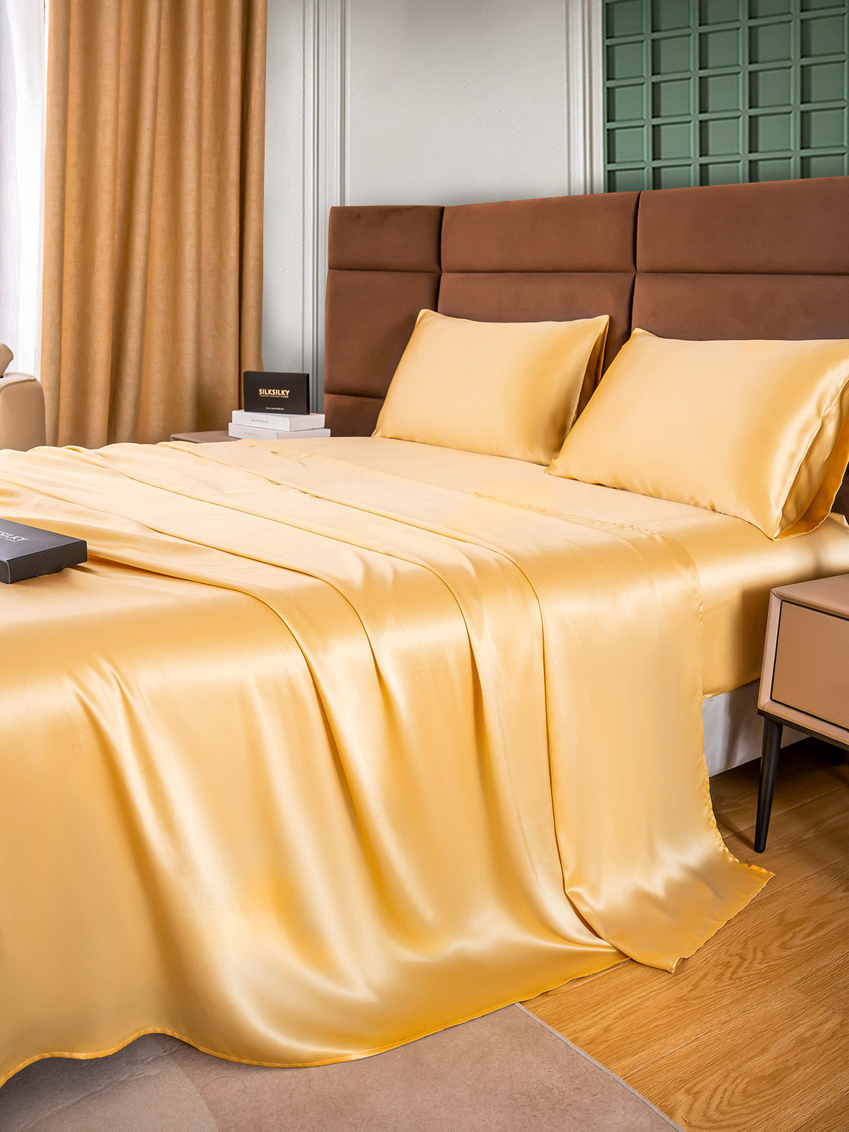 [Samppanja] SilkSilky-FI 25Momme Bedding Set 004