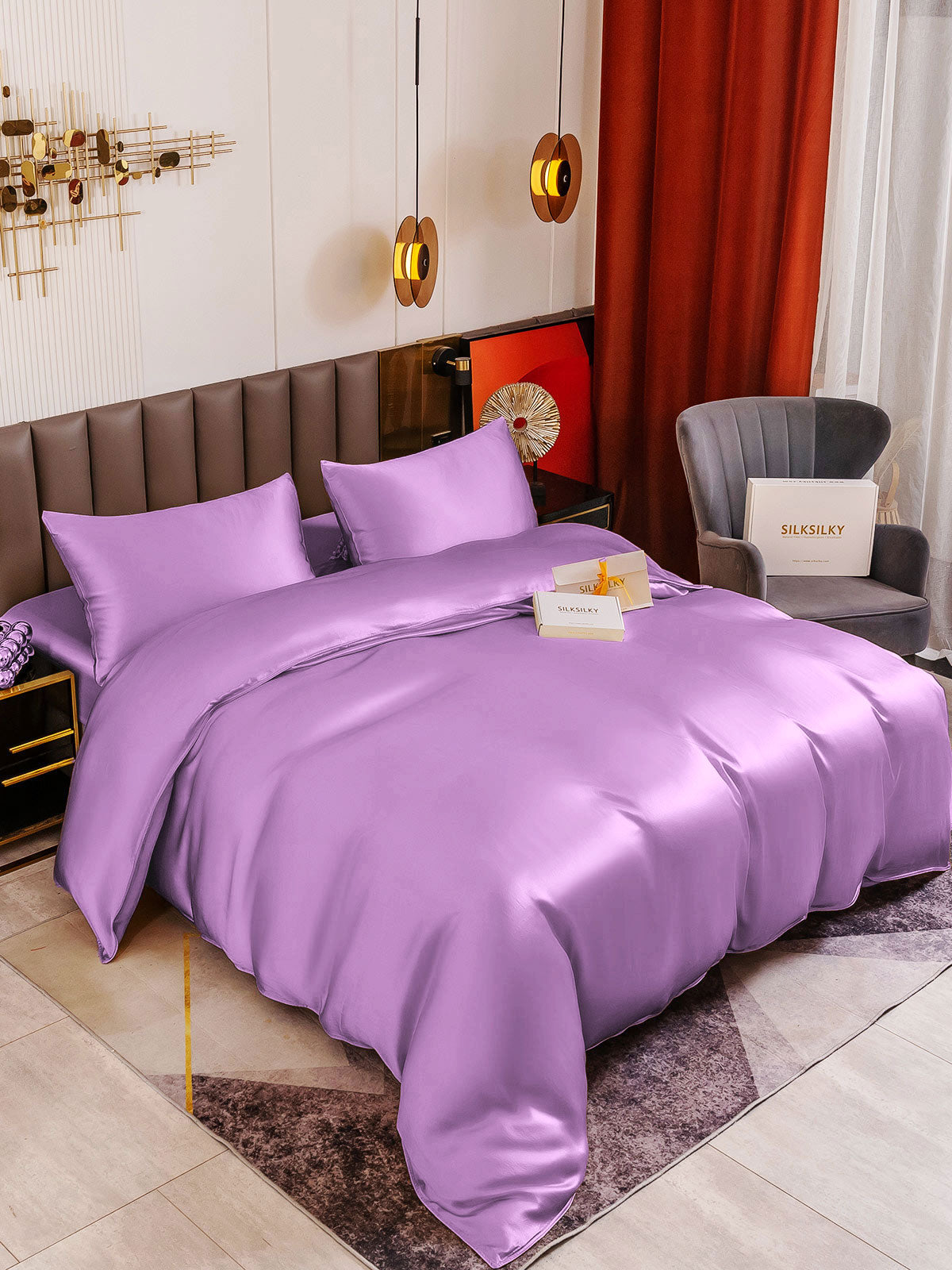 [Laventeli] SilkSilky-FI 19Momme Bedding Set 002