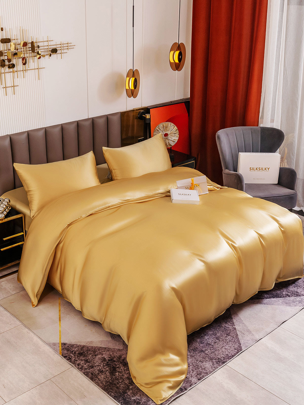 [Samppanja] SilkSilky-FI 19Momme Bedding Set 004