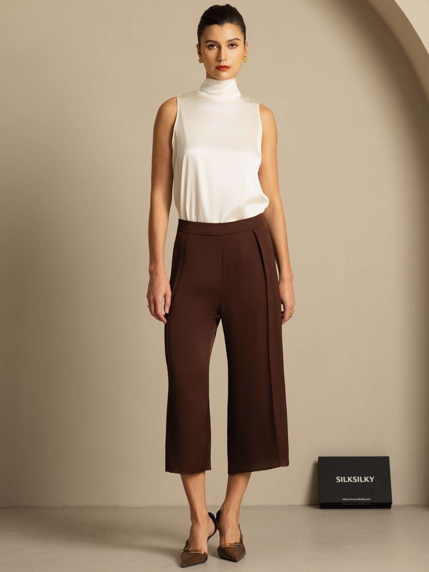 [Norsunluu] SilkSilky-FI 19Momme Blouse 007