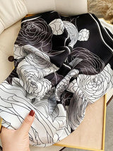 [P075] SilkSilky-FI Pure Silk Scarf 003