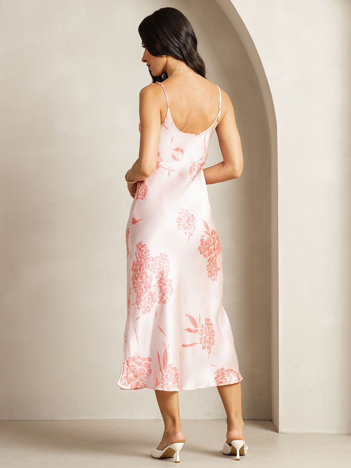 [Korallikukat] SilkSilky-FI 19Momme Dress 002