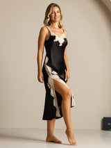 [Musta] SilkSilky-FI Nightgown 007,