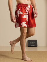 [Viini] SilkSilky-FI Men's Sleep Shorts 004