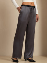 [Tumman Harmaa] SilkSilky-FI Womens Pants 004