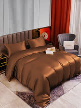 [Kahvi] SilkSilky-FI 22Momme Bedding Set 002,