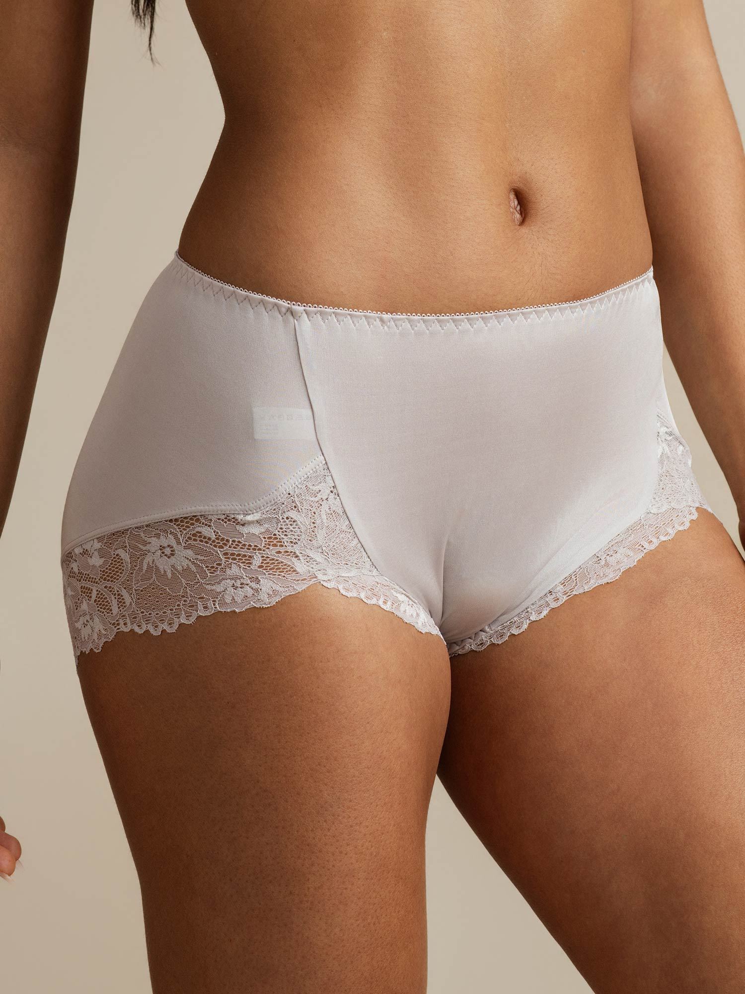[Harmaa] SilkSilky-FI 100% Silk Jersey Naisten Alusvaatteet 001