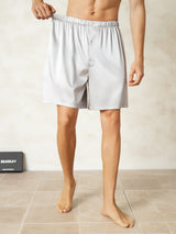 [Hopea] SilkSilky-FI Men's Sleep Shorts 005