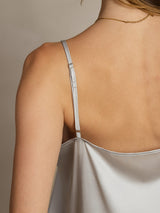 [Hopea] SilkSilky-FI Spaghetti Strap Camisole Top 006