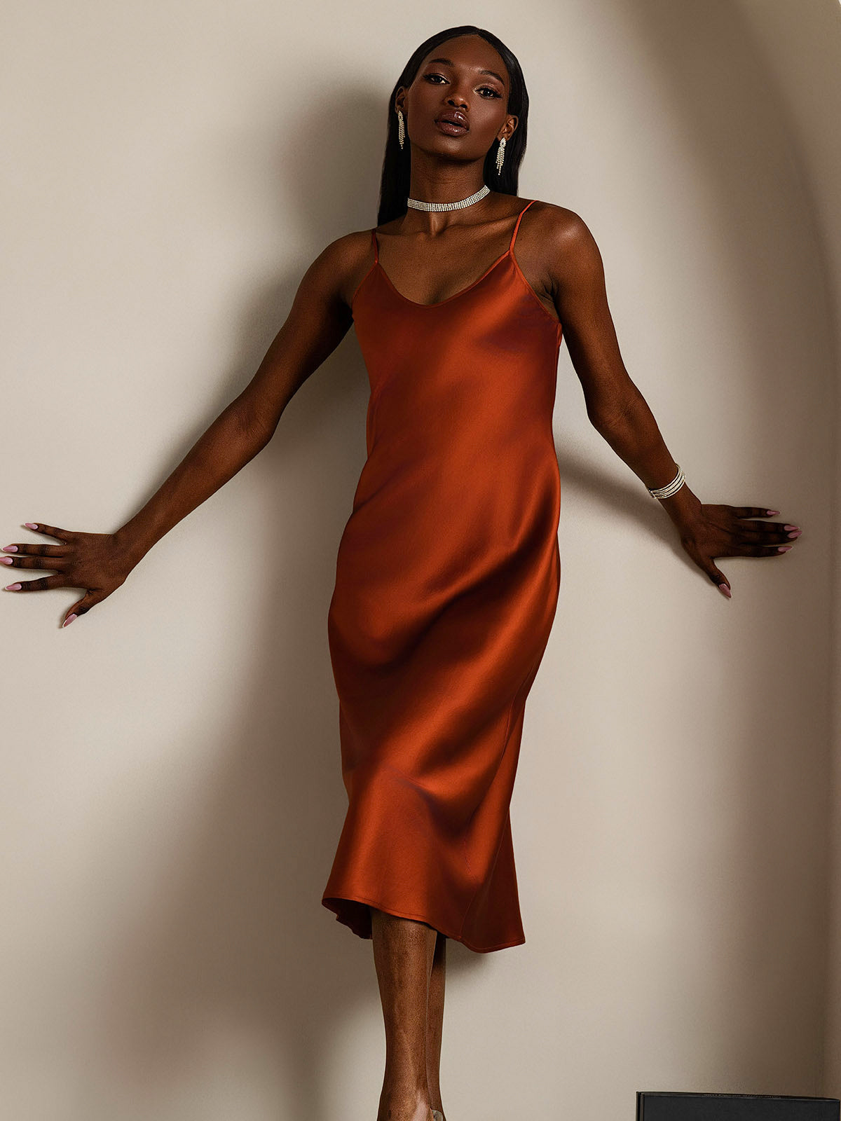 [Karamelli] SilkSilky-FI Dress 005