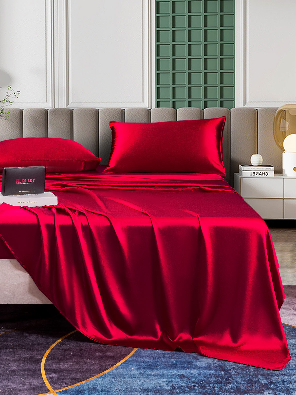 [Viini] SilkSilky-FI 25Momme Bedding Set 001