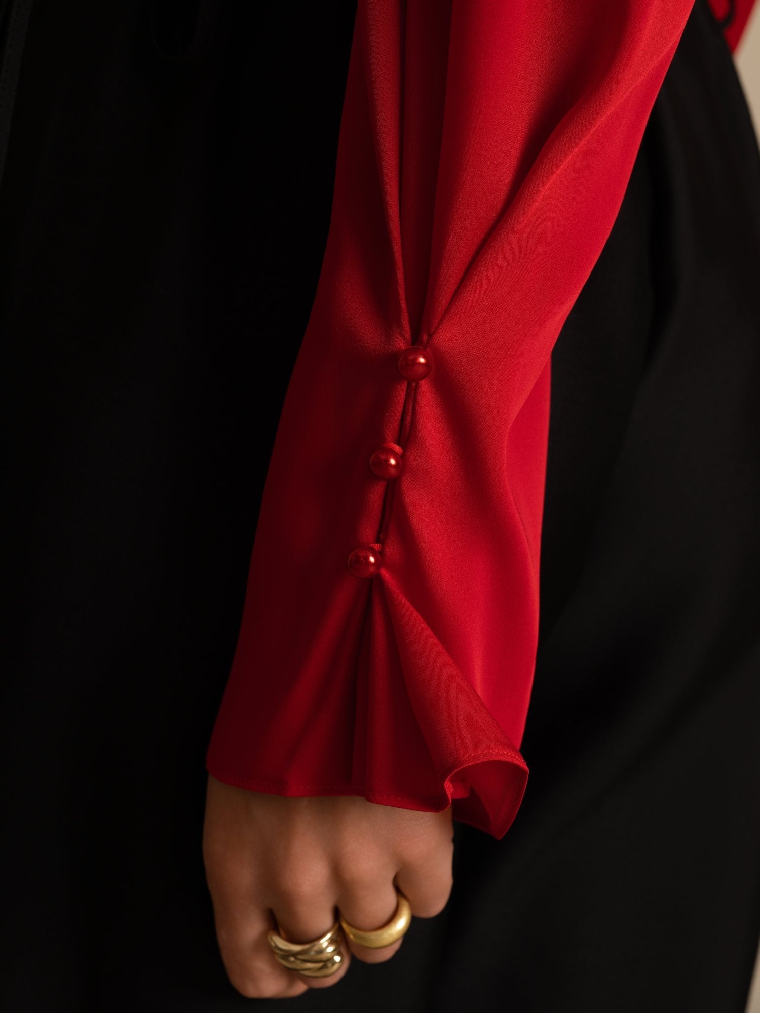 [Viini] SilkSilky-FI 19Momme Silkki Pitkähihainen V Pääntie Pusero 007