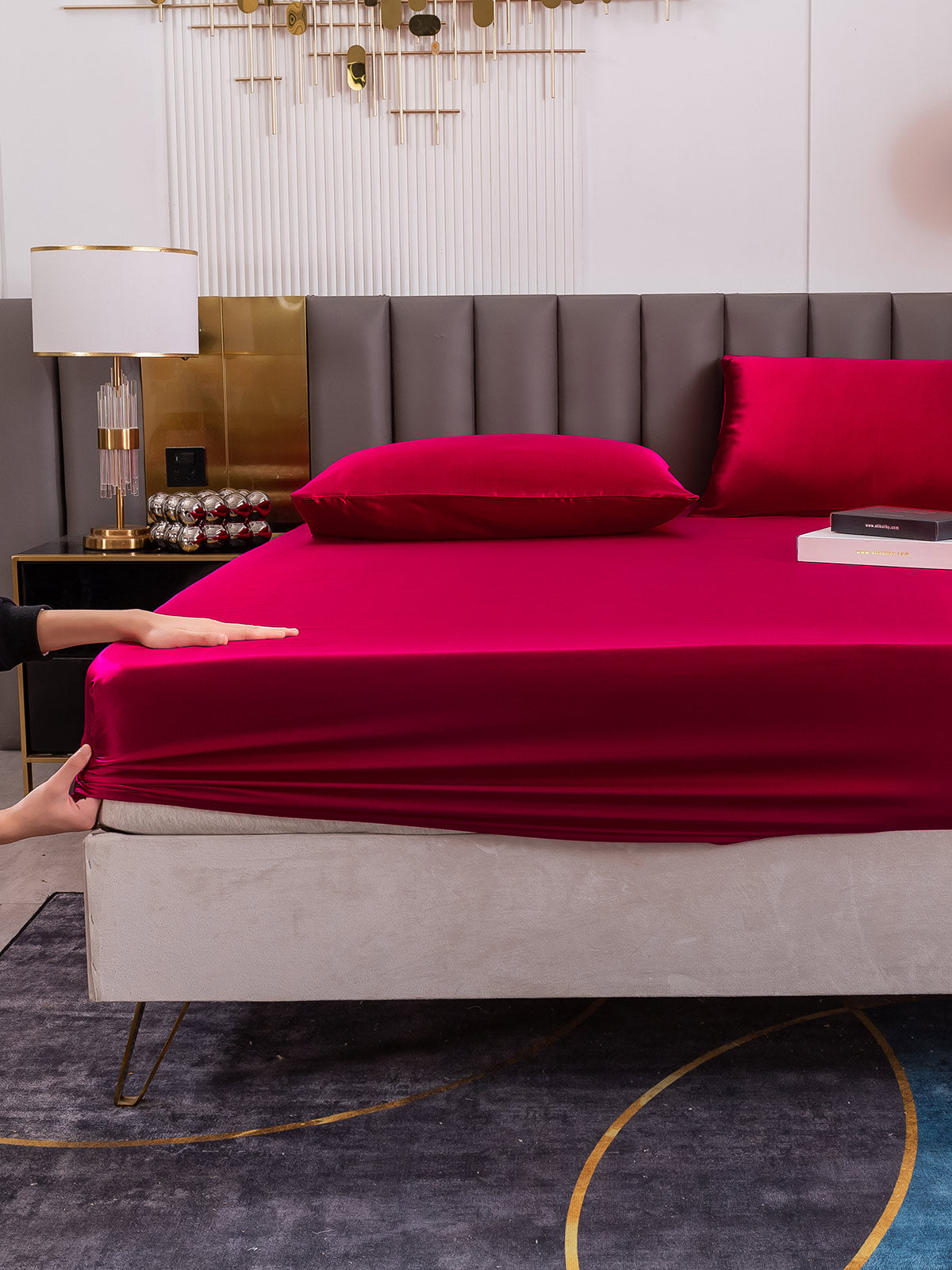[Viini] SilkSilky-FI 19Momme Bedding Set 007