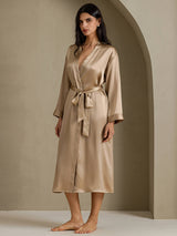 [Samppanja] SilkSilky-FI Long Sleeve Naisten Aamutakki 007