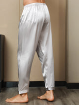 [Harmaa] SilkSilky-FI Mens Sleep Bottoms 006,