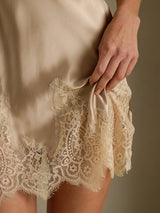[Samppanja] SilkSilky-FI Spaghetti Strap V Neck Yöpaita 006