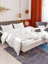 [Valkoinen] SilkSilky-FI 19Momme Bedding Set 004