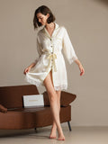 SilkSilky-FI Dress Beige 005