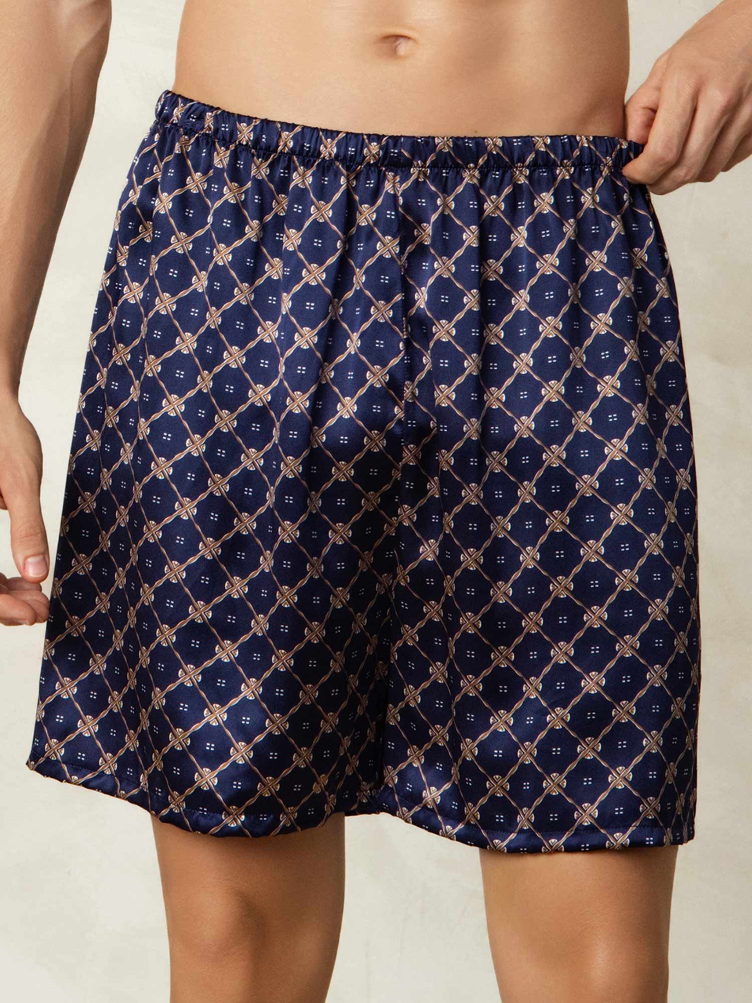 [Laivasto Ketju] SilkSilky-FI Mens Sleep Bottoms 003