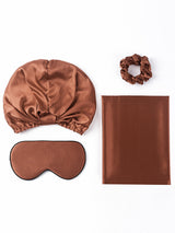 [Kahvi] SilkSilky-FI 19Momme Pure Silk Pillowcase Set 005