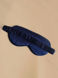 SilkSilky-FI 19Momme Eye Mask Tummansininen 004