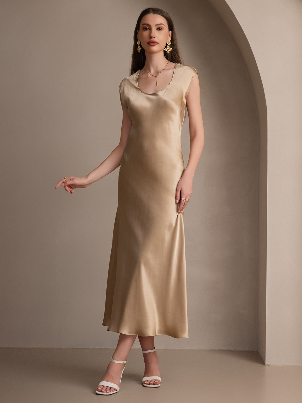 [Samppanja] SilkSilky-FI 19Momme Dress 004
