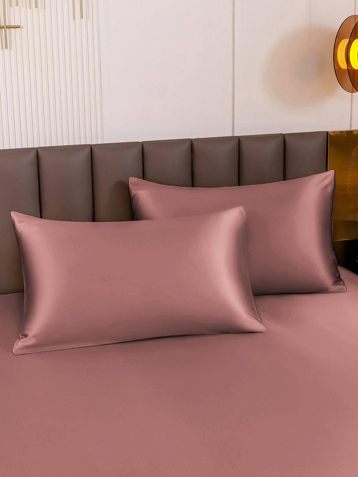 SilkSilky FI 22Momme Pure Silk Pillowcase VaaleanMauve 001