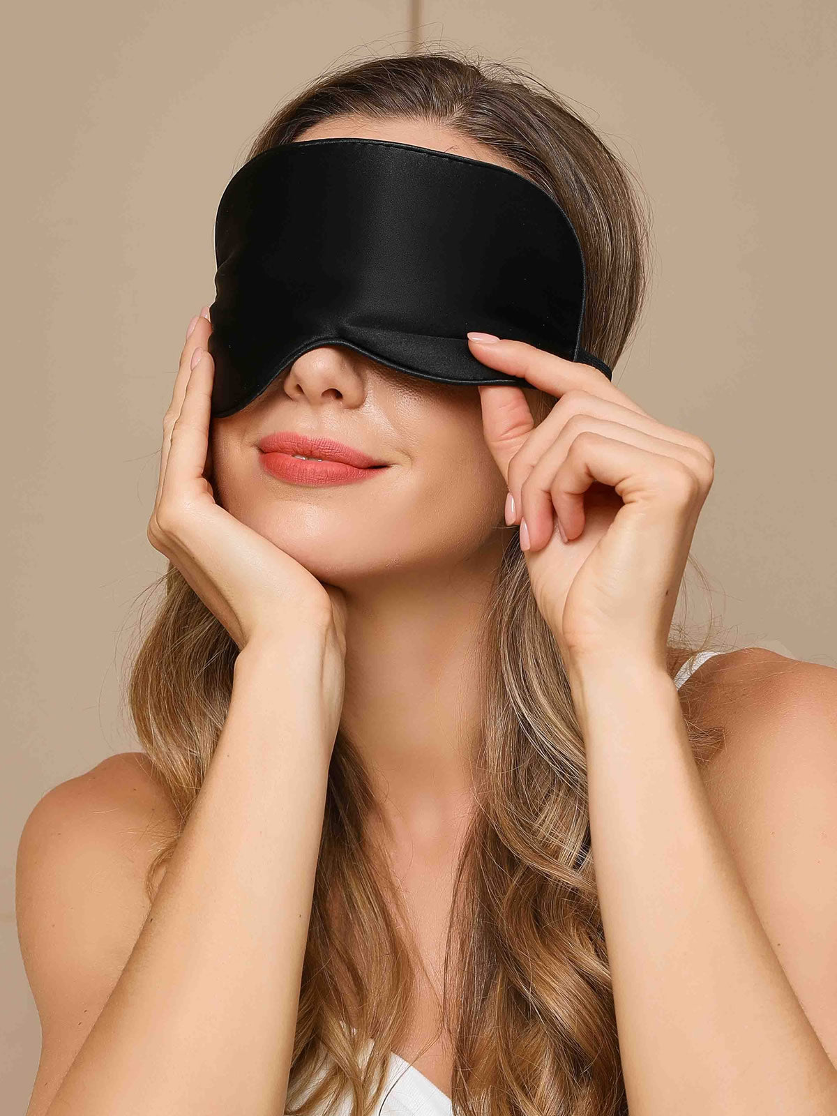 [Musta] SilkSilky-FI 19Momme Eye Mask 004