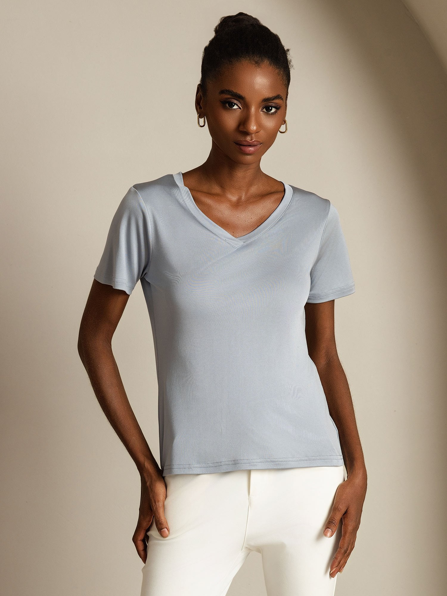 [VaaleanHarmaa] SilkSilky-FI Womens T-Shirt 003