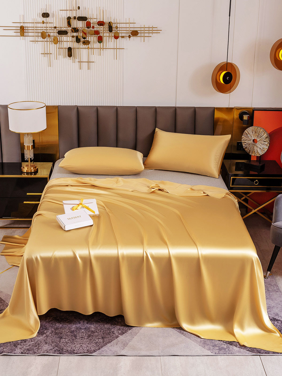 [Samppanja] SilkSilky-FI 19Momme Bedding Set 002