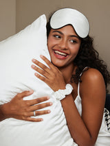 [Valkoinen] SilkSilky-FI 19Momme Pure Silk Pillowcase Set 003
