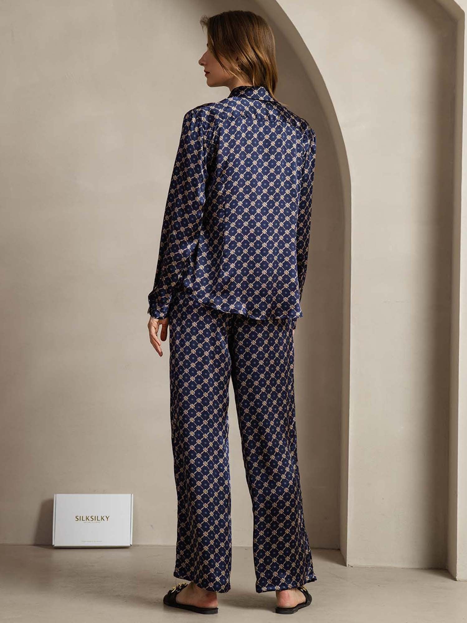 [Laivasto Ketju] SilkSilky-FI 19Momme Womens Outfit Sets 002