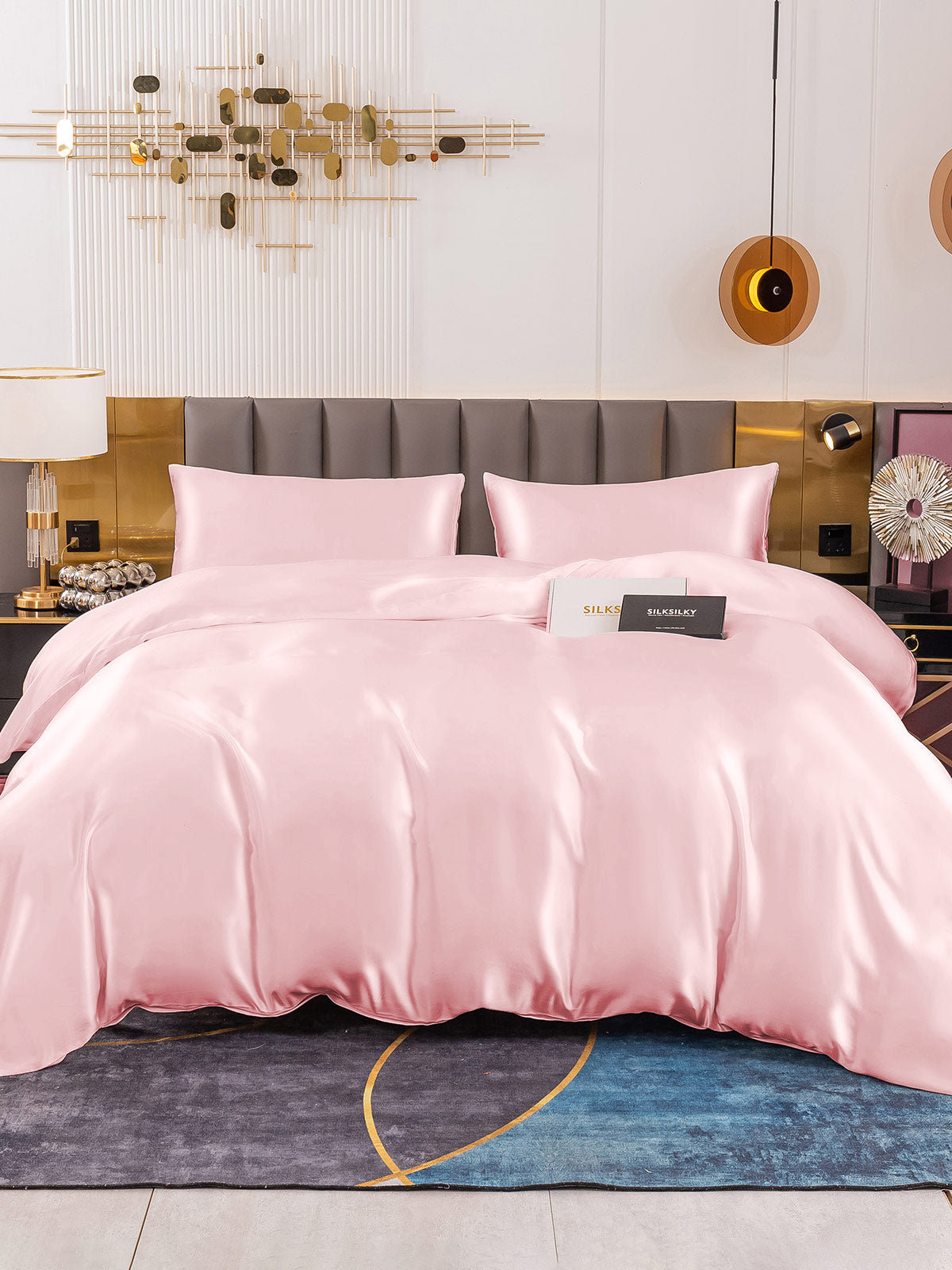 [Pinkki] SilkSilky-FI 19Momme Bedding Set 001