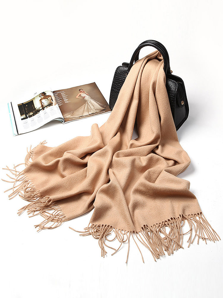 [Tan] SilkSilky-FI Scarf 005