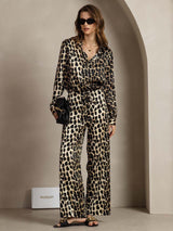 [Leopardi] SilkSilky-FI 19Momme Womens Outfit Sets 005