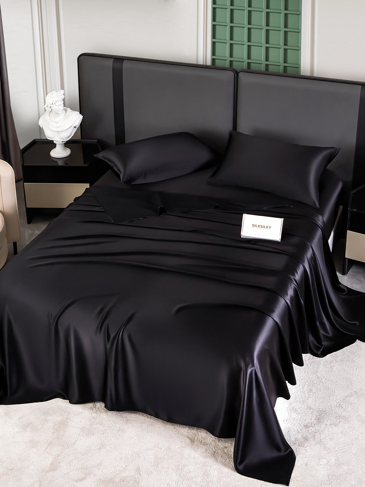 [Musta] SilkSilky-FI 25Momme Bedding Set 006