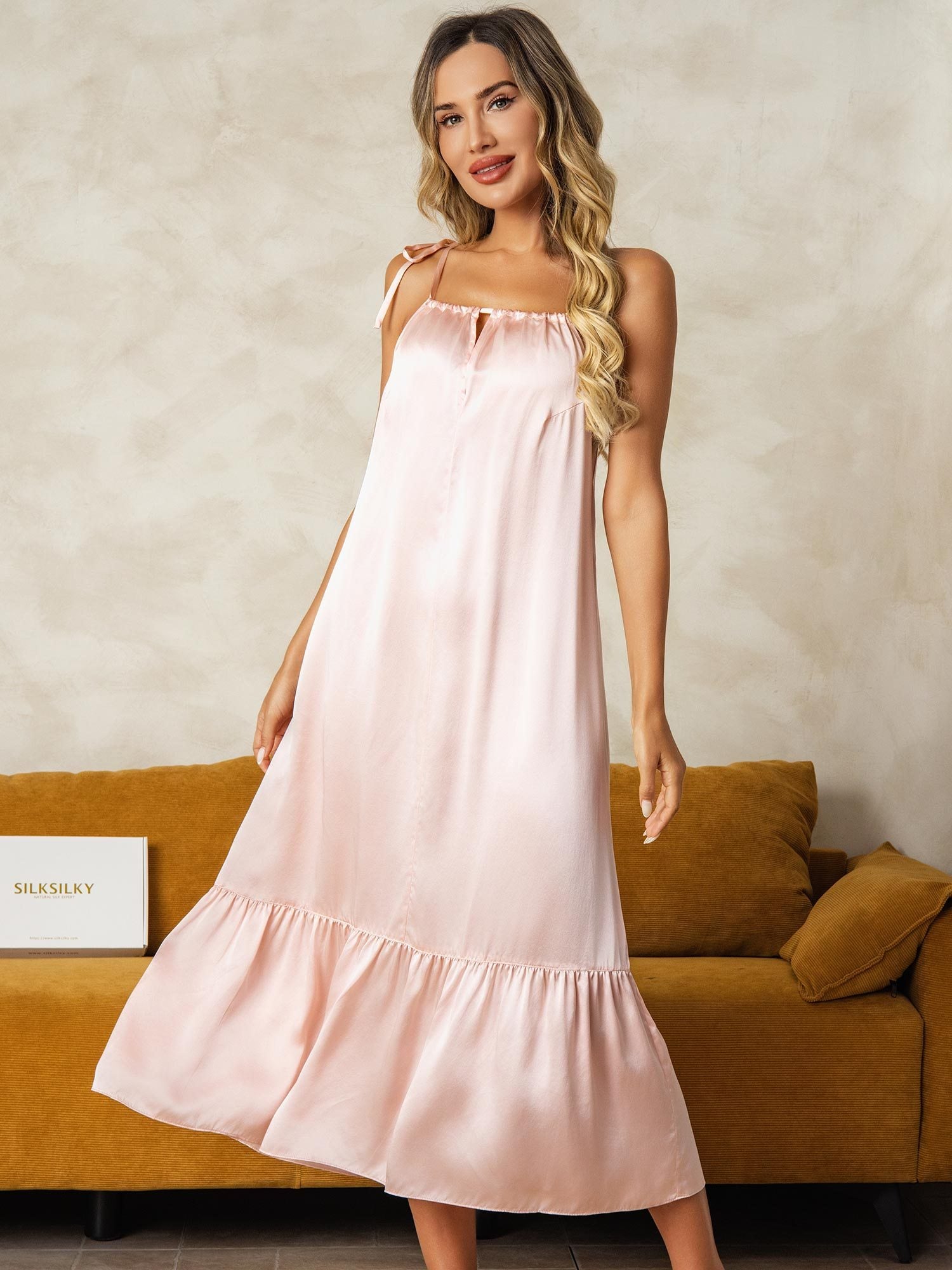 [Pinkki] SilkSilky-FI Nightgown 003