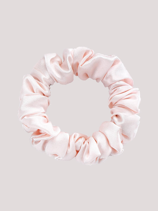 SilkSilky FI 19Momme Pure Silk Scrunchie Pinkki 004