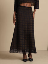 [Musta] SilkSilky-FI Skirt 003