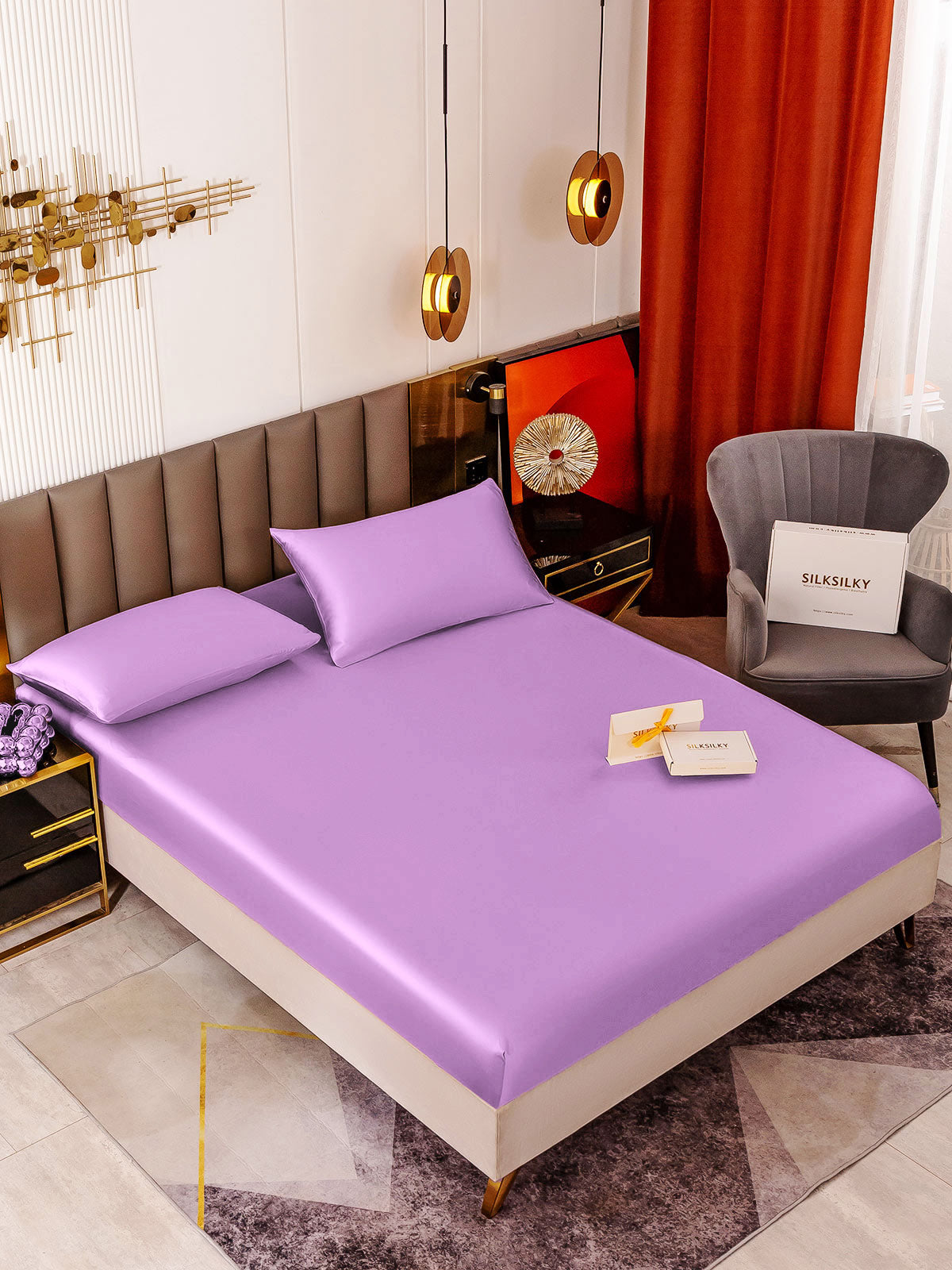 [Laventeli] SilkSilky-FI 19Momme Bedding Set 001